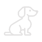 Clip art of a dog.